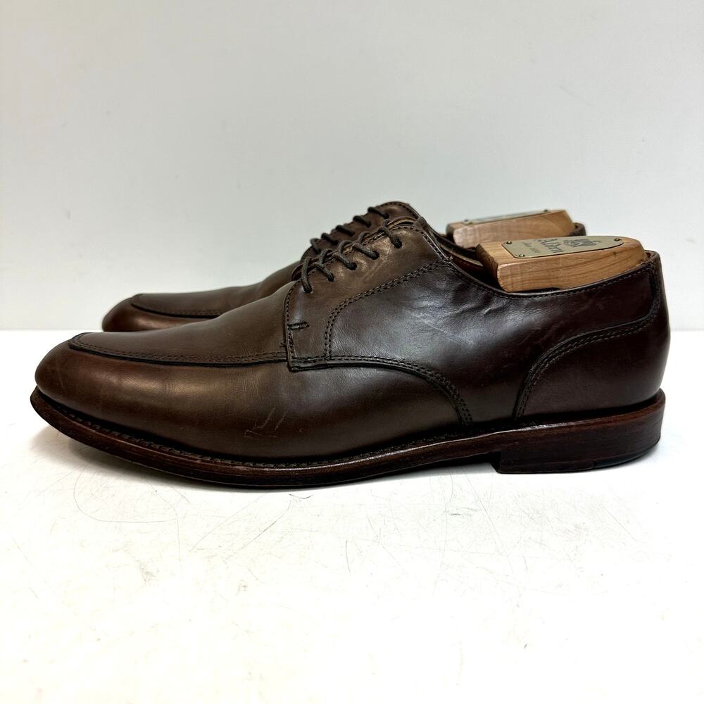 VGUC Rancourt & Co. x Cole Haan Split Toe Derby Brown Calf Made Maine USA 8.5 D